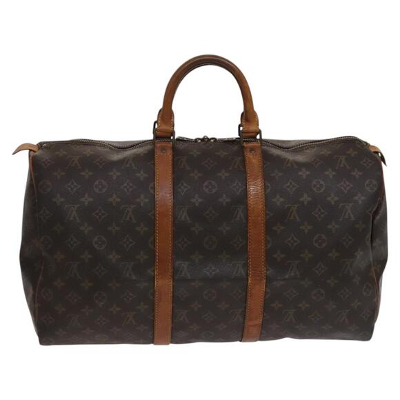 LOUIS VUITTON Monogram Keepall 50 Boston Bag M41426 - Picture 2 of 16